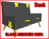 Dusk Black Animated Sofa
