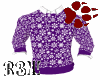 Purple Snow flake