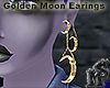 Golden Moon Earings Fem