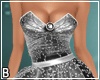 Pewter Diamond Gown