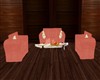 ISLAND COUCH SET (CORAL)