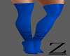 Z- Blue Tall Boots