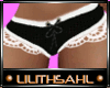 LS~RLL SWAG BLK/WHTPANTS