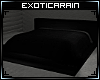 (E)Black Poseless Bed