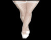 White High heels/fishnet
