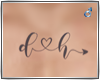 Chest Ink.|Love|Dâ¥H|m