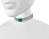 Kira Heart Necklace Blue
