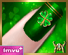 St Patrick Nails Clover
