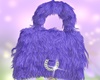Spring Lilac Fur Bag