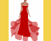 GALA RED FASHION GOWN