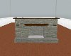 GRAY STONE FIRE PLACE