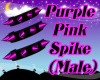 Purple Pink Spike Male