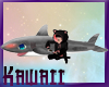 "Kawaii" Shark Plushie