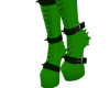 (SP) Green Spiked Heeles
