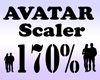 Avatar Scaler 170% / M