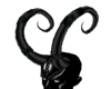 Black Demon Horns