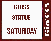 [Gio]GLASS STATUE SATURD