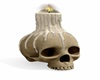CANDLE SKULL DECO