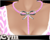 Cym Pink Pearls Necklace