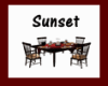 ~GW~SUNSET KITCHEN TABLE