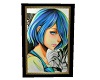Blue Girl Framed Art