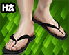 ! sandals black