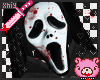 ! scream mask blood