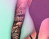 🖋 Tattoo on Right Arm