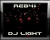 DJ LIGHT Red Bubbles
