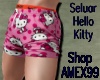 [A] Seluar Hello Kitty