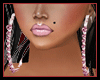 Earring Creole Pink