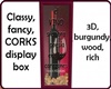 Mau]3D Wine Cork Display