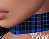 Plaid Choker | Blue