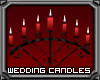 Red Wedding Candles