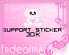 E) 30k Support Sticker