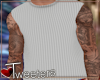 Grey Tank w Tatts