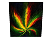 Abstract Pot Leaf
