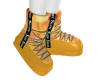 yellow girl boots