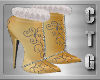 CTG  SILVER & GOLD BOOTS
