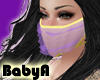 ! BA Gold Ruffle Mask 2