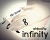 : N&P : infinity LOV3 ::