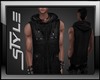 Muskle Hoodie Vest Black