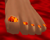 Dainty Feet (flames)