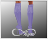 Lace Boots Lavender