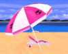 Pink Beach Umbrella