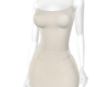 Latex Dress Beige