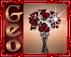 Geo Roses Blood Red