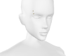 gold brow piercing right