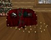 CHRISTMAS  COUCH/ LIGHTS