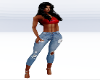 DJM Blue Jean Capri RL